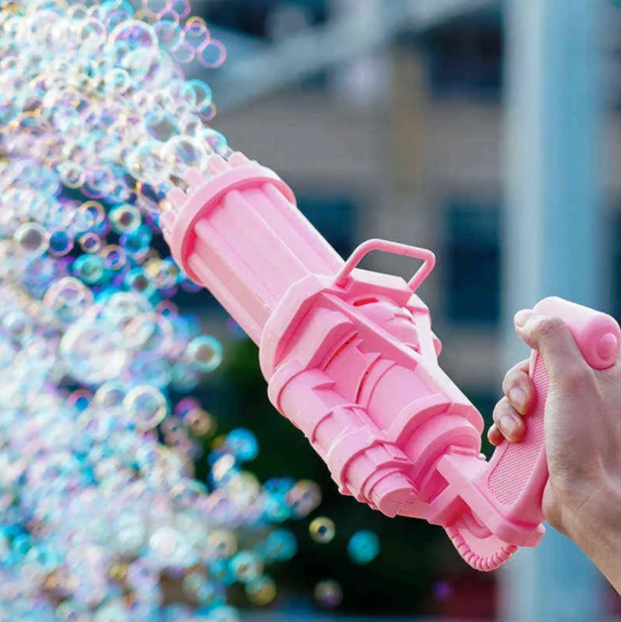 2 Pcs GATLING Bubble Gun Toy